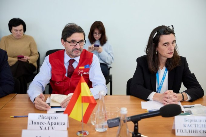 Зустріч Терехова з УВКБ ООН та дипломатами Іспанії й Австрії у Харкові